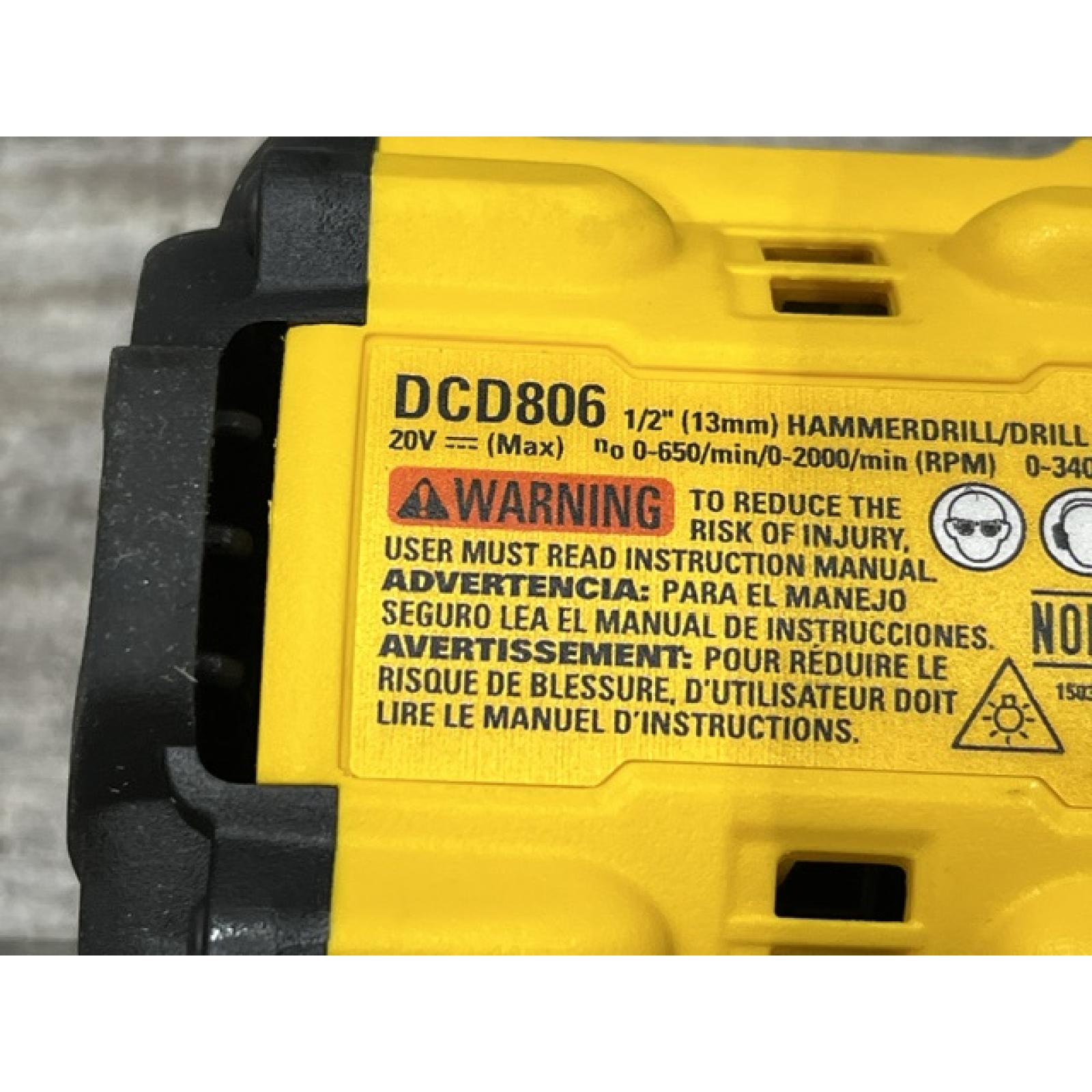 AS-IS DEWALT 20V XR Lithium-Ion Cordless 2-Tool Combo Kit