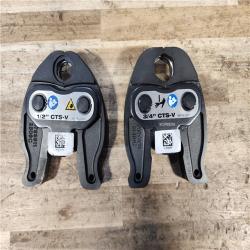 HOUSTON LOCATION - AS-IS MILWAUKEE PRESS TOOL JAW 1/2 & PRESS TOOL JAW 3/4