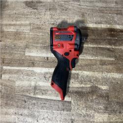 Houston Location AS-IS Milwaukee FUEL 12V Lithium-Ion Brushless Cordless Stubby 1/2 in. Impact Wrench with Pin Detent (Tool-Only)