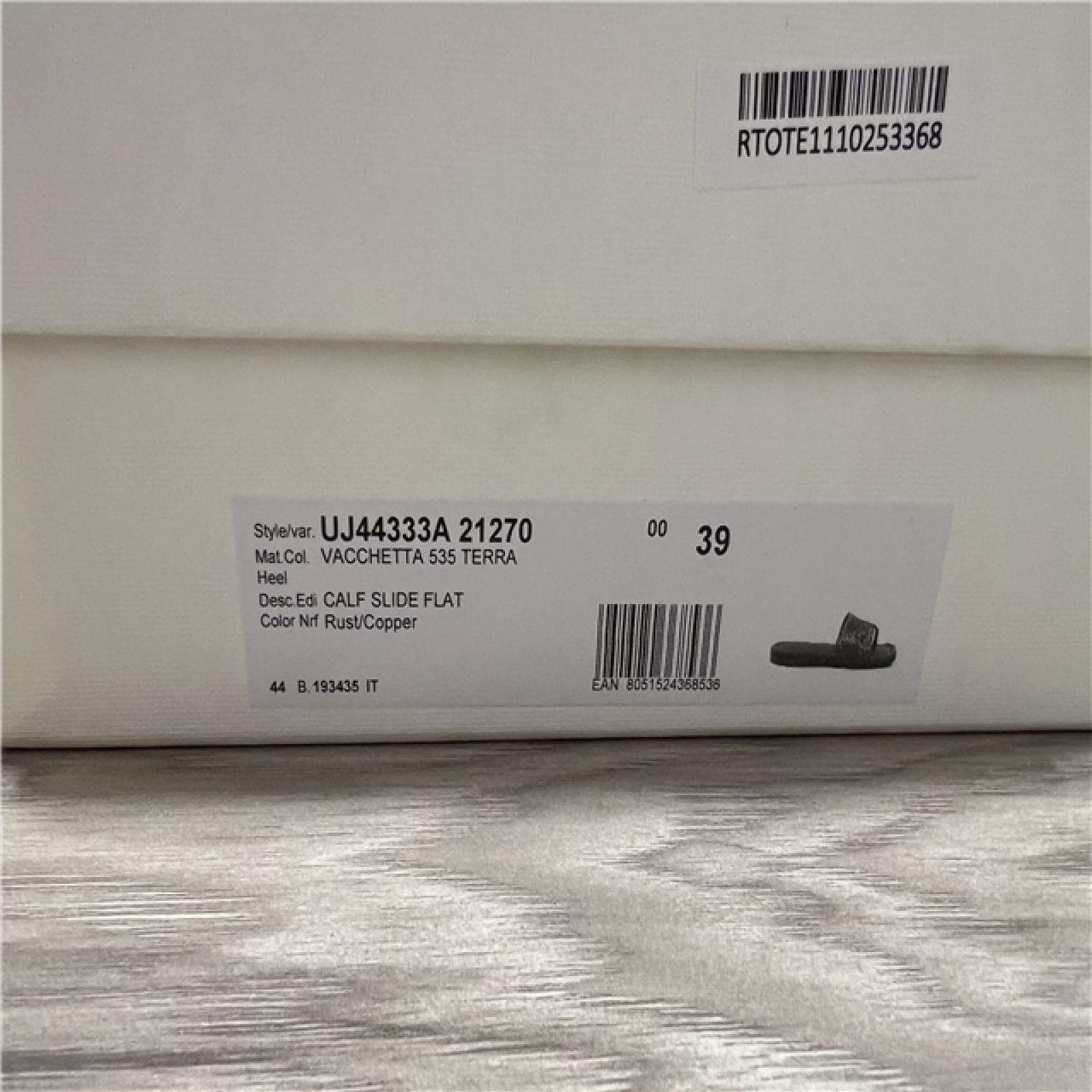 Ulla Johnson  Naomi Sandal Studded Leather Sandals - Rust Copper SZ 39