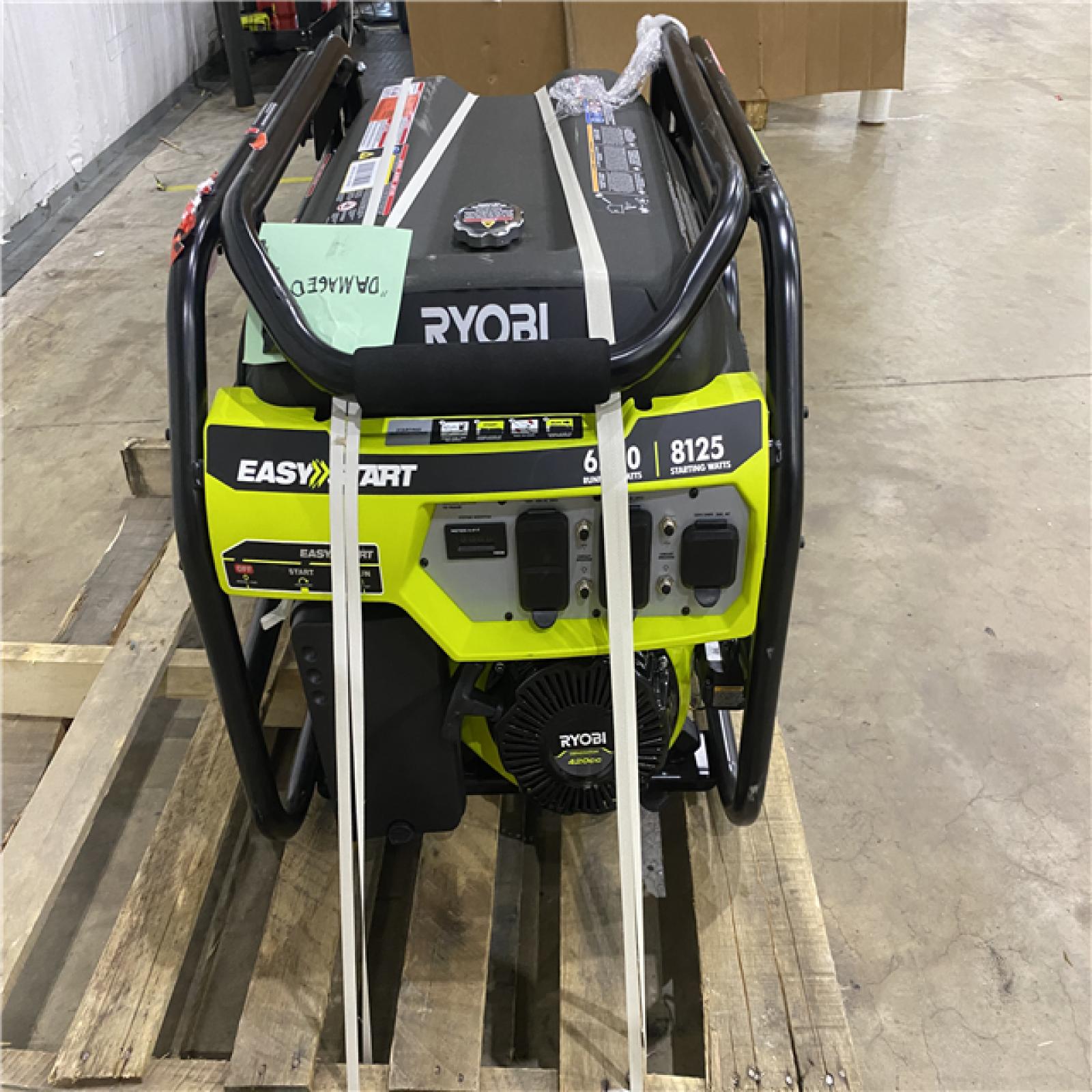 Houston Location AS IS - Ryobi 6500 watts Generator