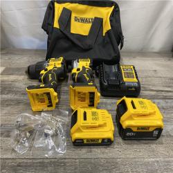 LIKE NEW - DEWALT ATOMIC 20V MAX Lithium-Ion Cordless 2-Tool Combo Kit