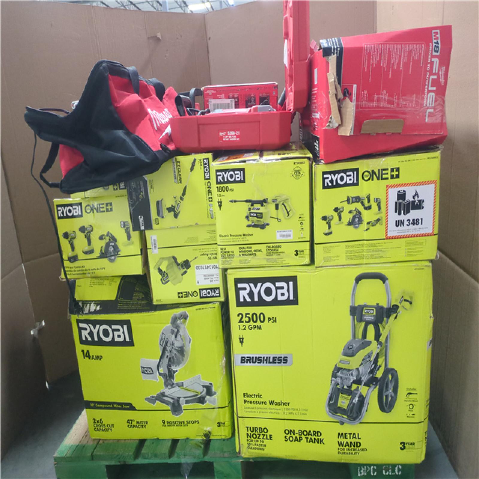 CALIFORNIA AS-IS TOOL PALLET