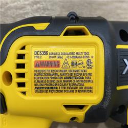 AS-IS DEWALT 20V MAX XR Cordless Brushless 3-Speed Oscillating Multi Tool Kit