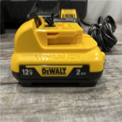 AS-IS DEWALT 12V MAX Lithium-Ion 100 ft. Green Self-Leveling 3-Beam 360 Degree Laser Level Kit