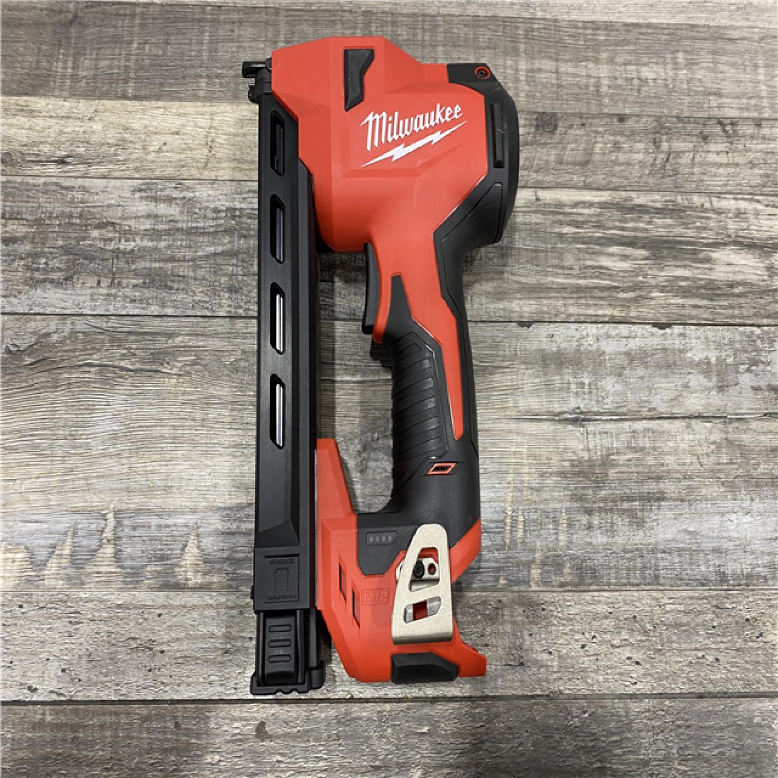 AS-IS Milwaukee 12-Volt Lithium-Ion Cordless Cable Stapler (Tool-Only)