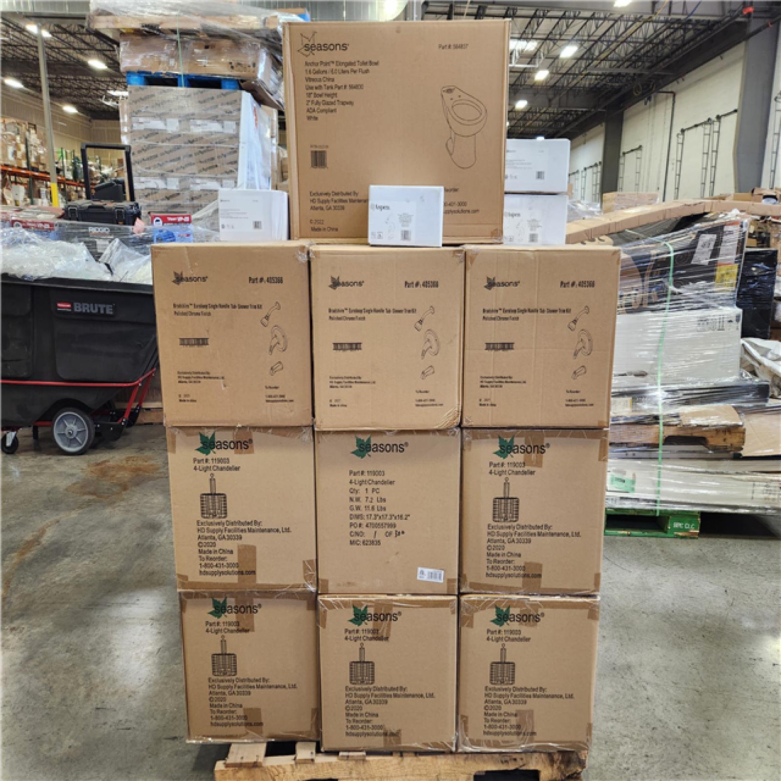 Phoenix Location NEW Mixed Seasons Home Improvement Pallet