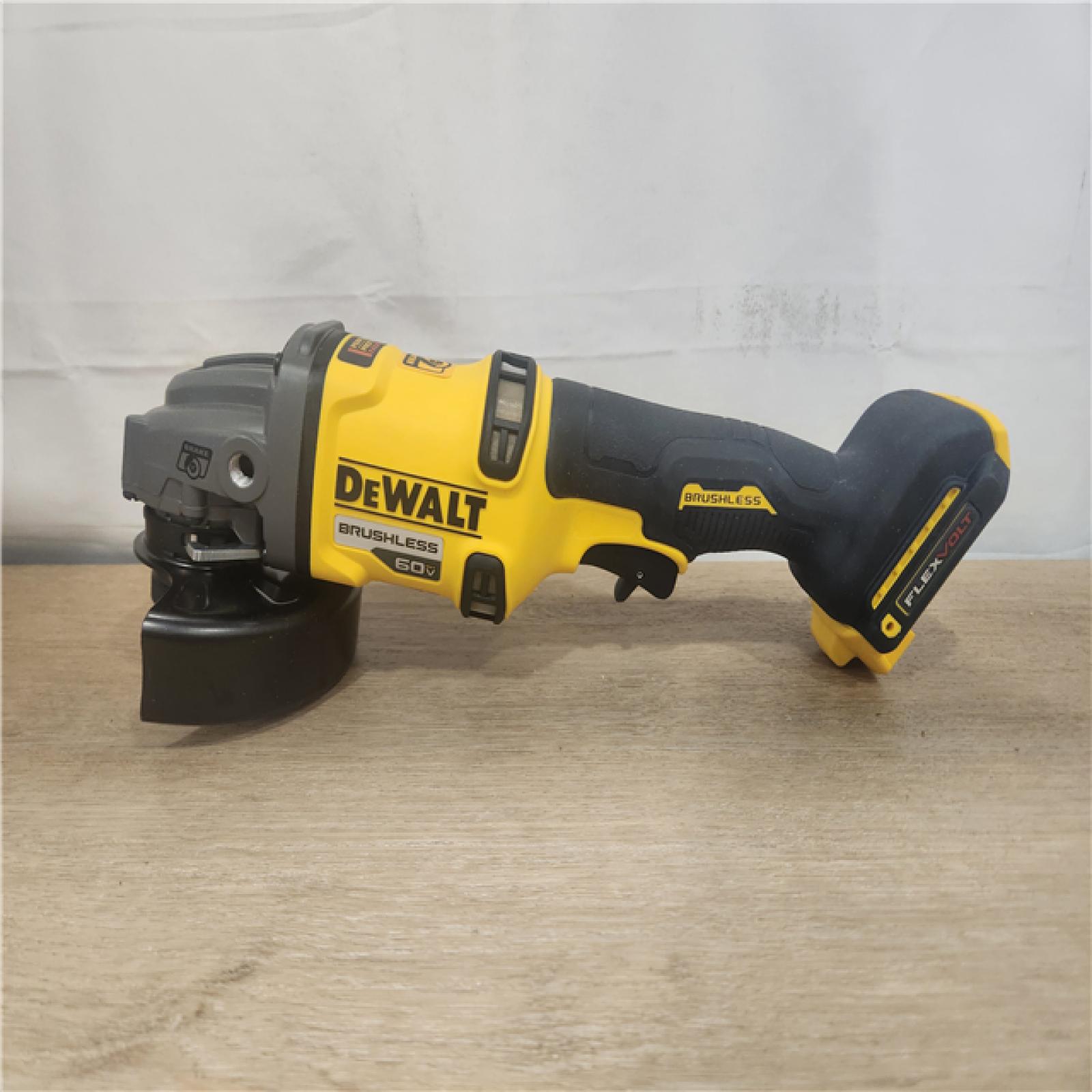 AS-IS- DeWalt FLEXVOLT 60V MAX Cordless Grinder  4.5 - 6   9000 RPM  1 EA (115-DCG418B) (ONLY TOOL)