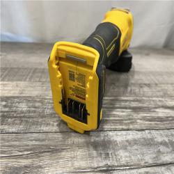 AS-IS DEWALT 20-Volt MAX Cordless Brushless 4-1/2 in. Angle Grinder with Slide Switch (Tool Only)