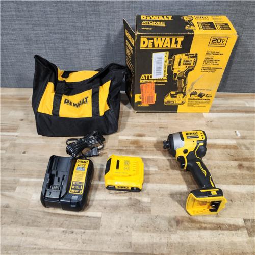 HOUSTON LOCATION - AS - IS DEWALT Atomic 20V Max Lithium-Ion Brushless Cordless Compact 1/4 in. Impact Driver Kit