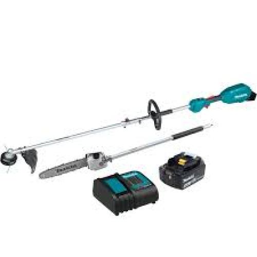 Phoenix Location NEW Makita LXT 18V Lithium-Ion Brushless Cordless Couple Shaft Power Head Kit w/String Trimmer & 10 in. Pole Saw Attachments 4.0Ah