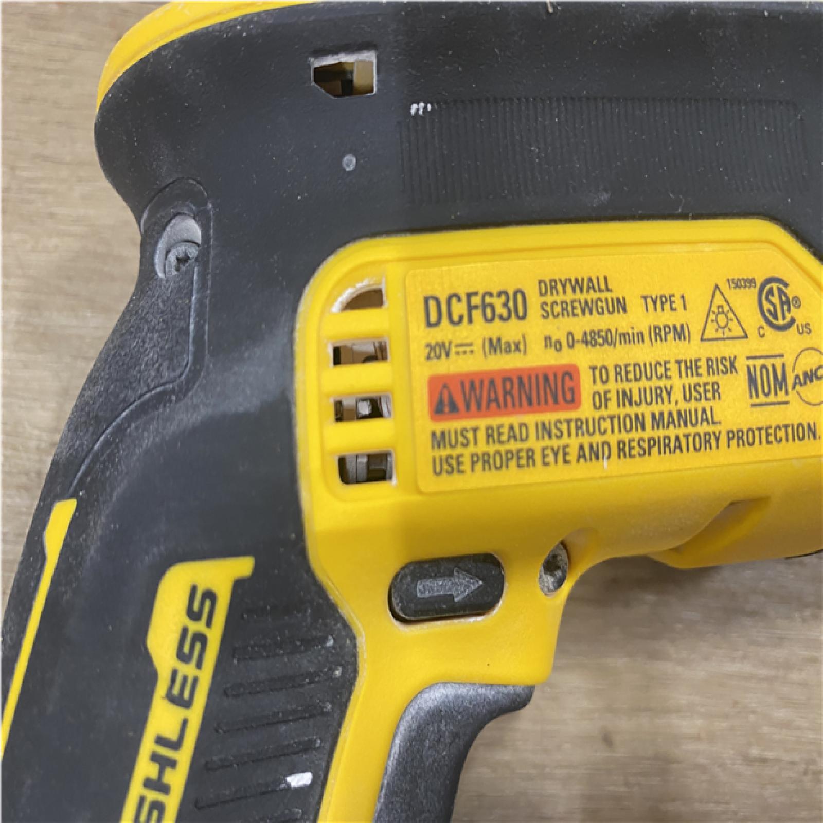 AS-IS DEWALT XR 20V MAX Lithium-Ion Cordless Brushless Screw Gun (Tool Only)