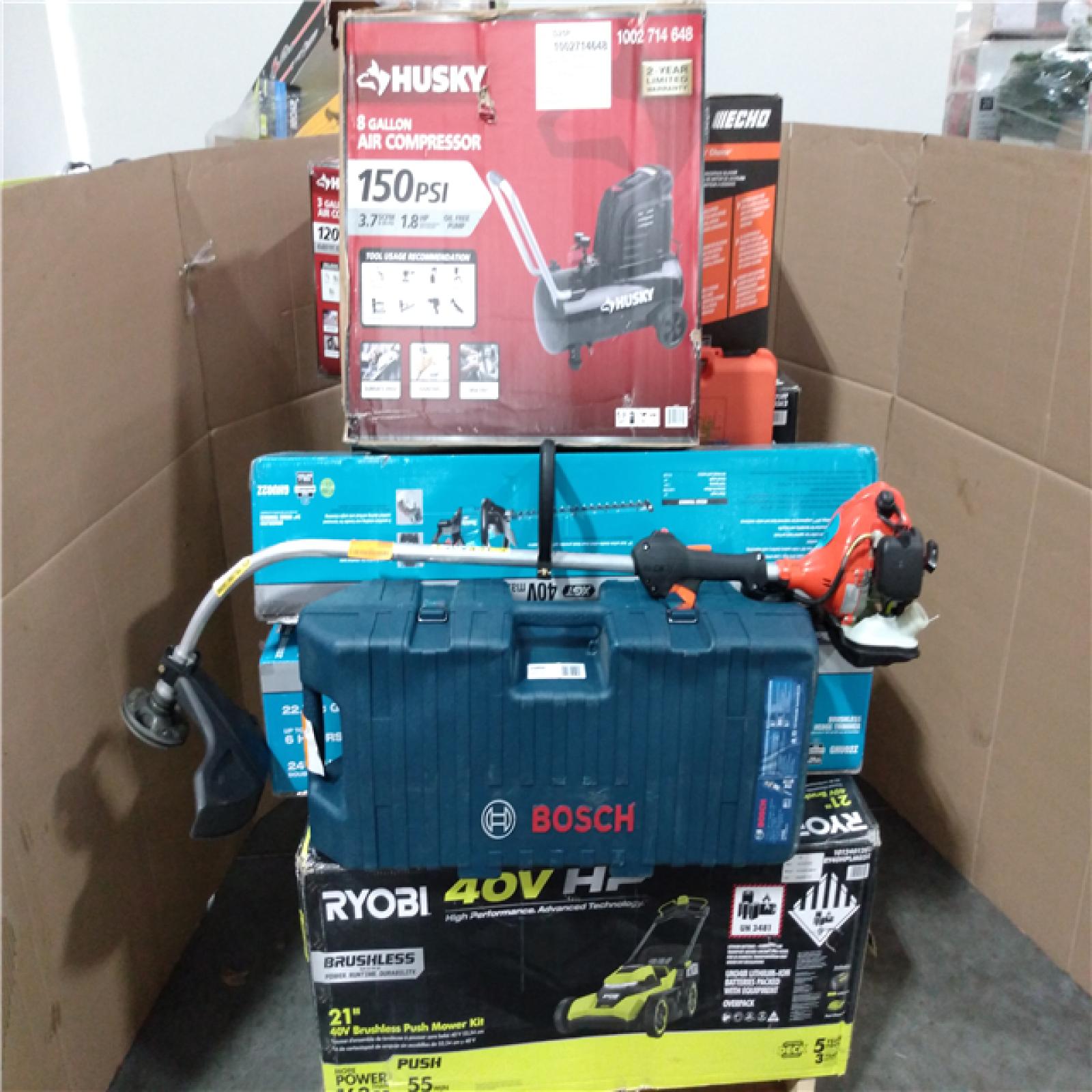 CALIFORNIA AS-IS OUTDOOR POWER EQUIPMENT