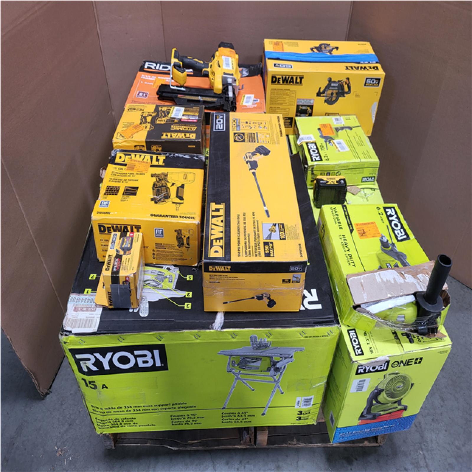 CALIFORNIA AS-IS TOOL PALLET