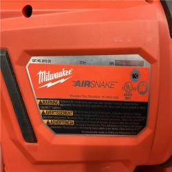 AS-IS Milwaukee 12-Volt Lithium-Ion Cordless Drain Cleaning Airsnake Air Gun Kit