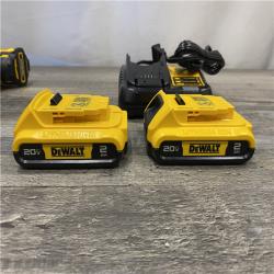 AS-IS DEWALT ATOMIC 20-Volt MAX Lithium-Ion Cordless Combo Kit