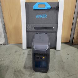 CALIFORNIA NEW ANKER SOLIX PORTABLE POWER STATION WITH PORTABLE SOLAR PANEL