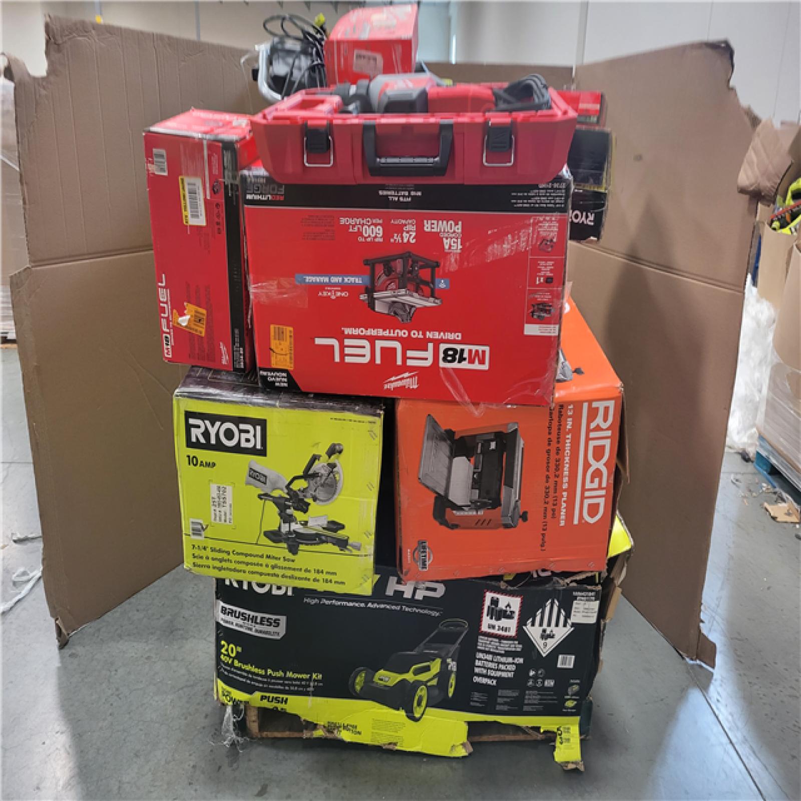 CALIFORNIA AS-IS TOOL PALLET
