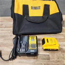 HOUSTON LOCATION - AS-IS DEWALT 20V MAX XR Lithium-Ion Cordless 2-1/2 in. 15-Gauge Finish Nailer Kit