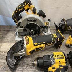 AS-IS DEWALT 20V MAX Lithium-Ion Cordless 6-Tool Combo Kit