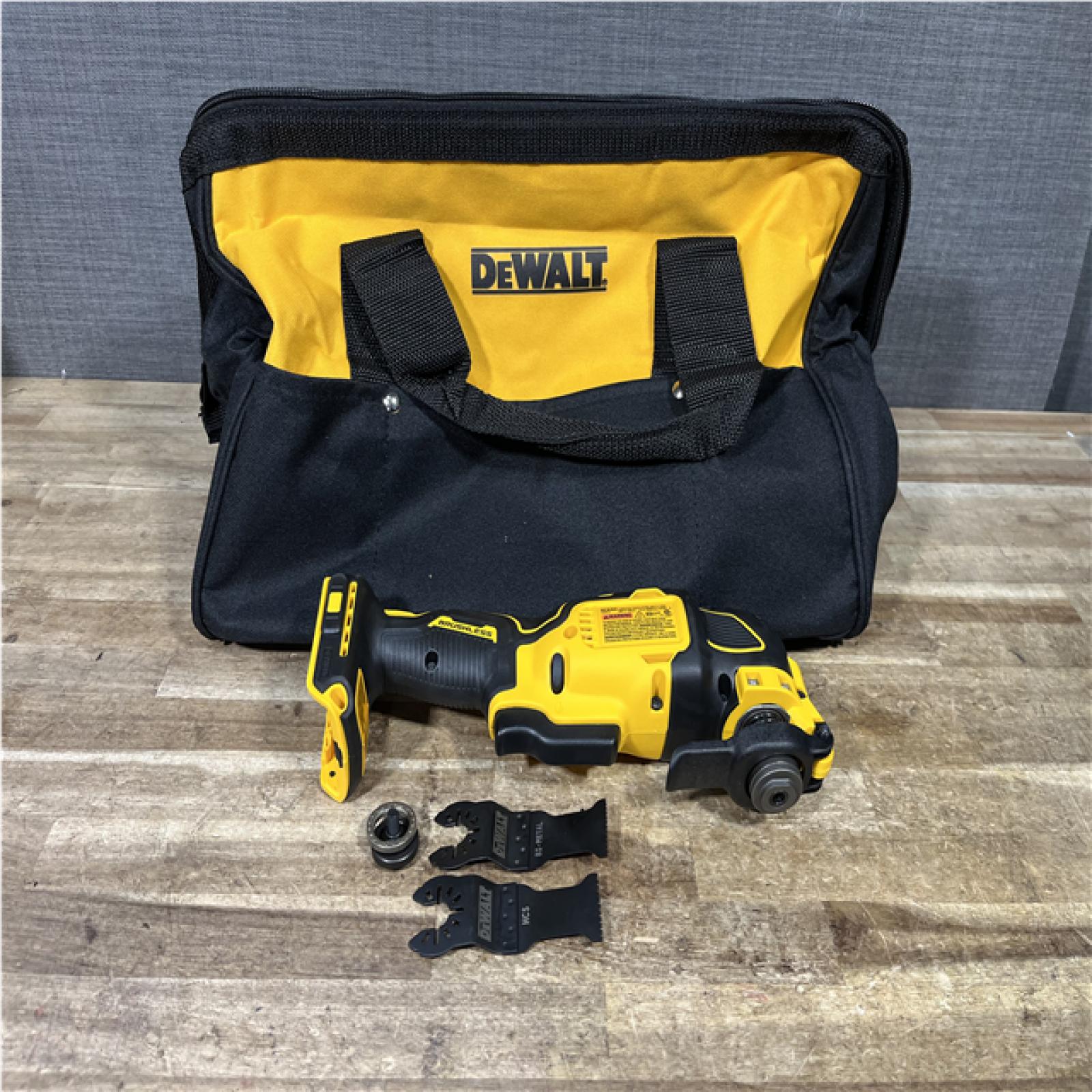 Houston Location AS-IS DEWALT ATOMIC 20V MAX Cordless Brushless Oscillating Multi Tool (Tool Only)