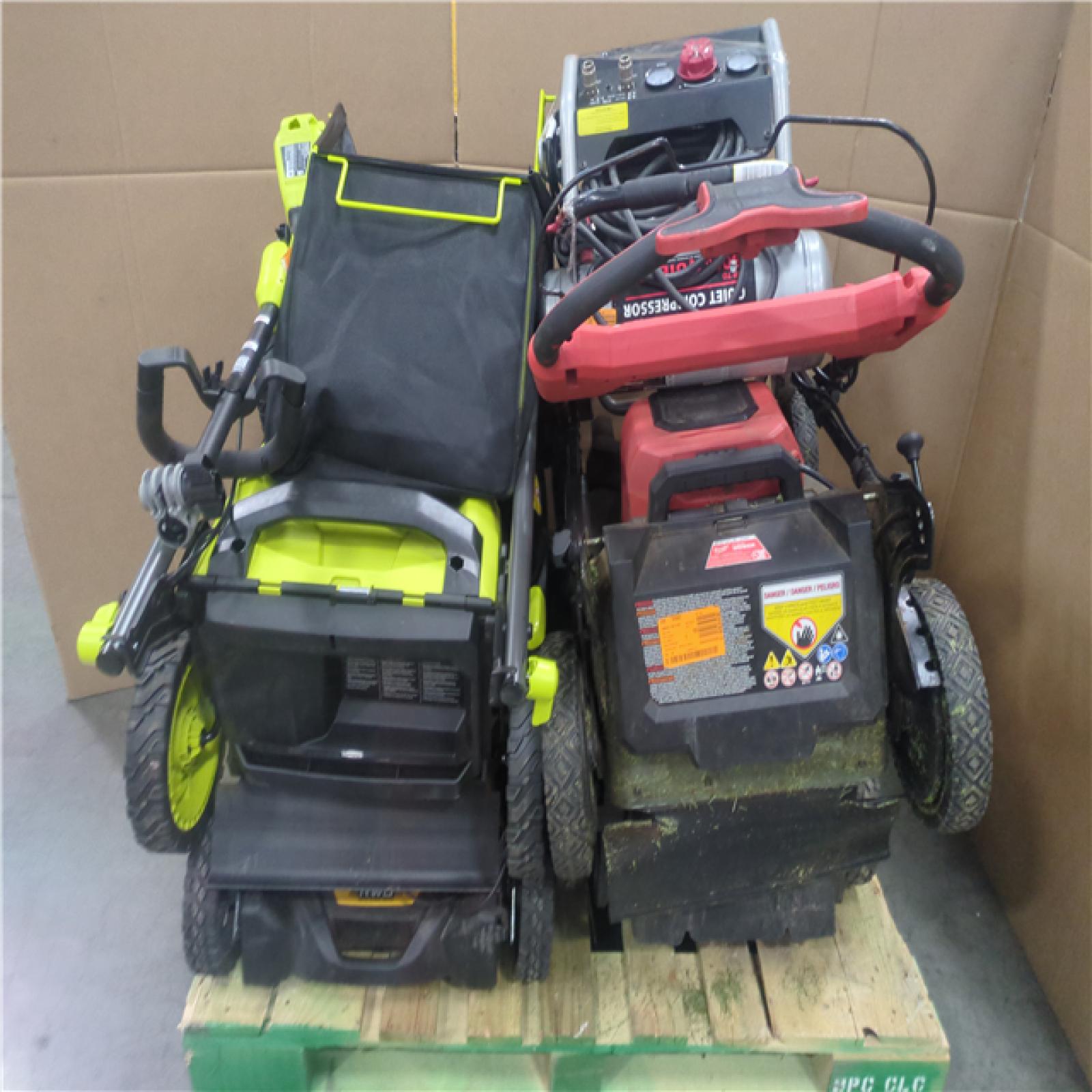 CALIFORNIA AS-IS OUTDOOR POWER EQUIPMENT