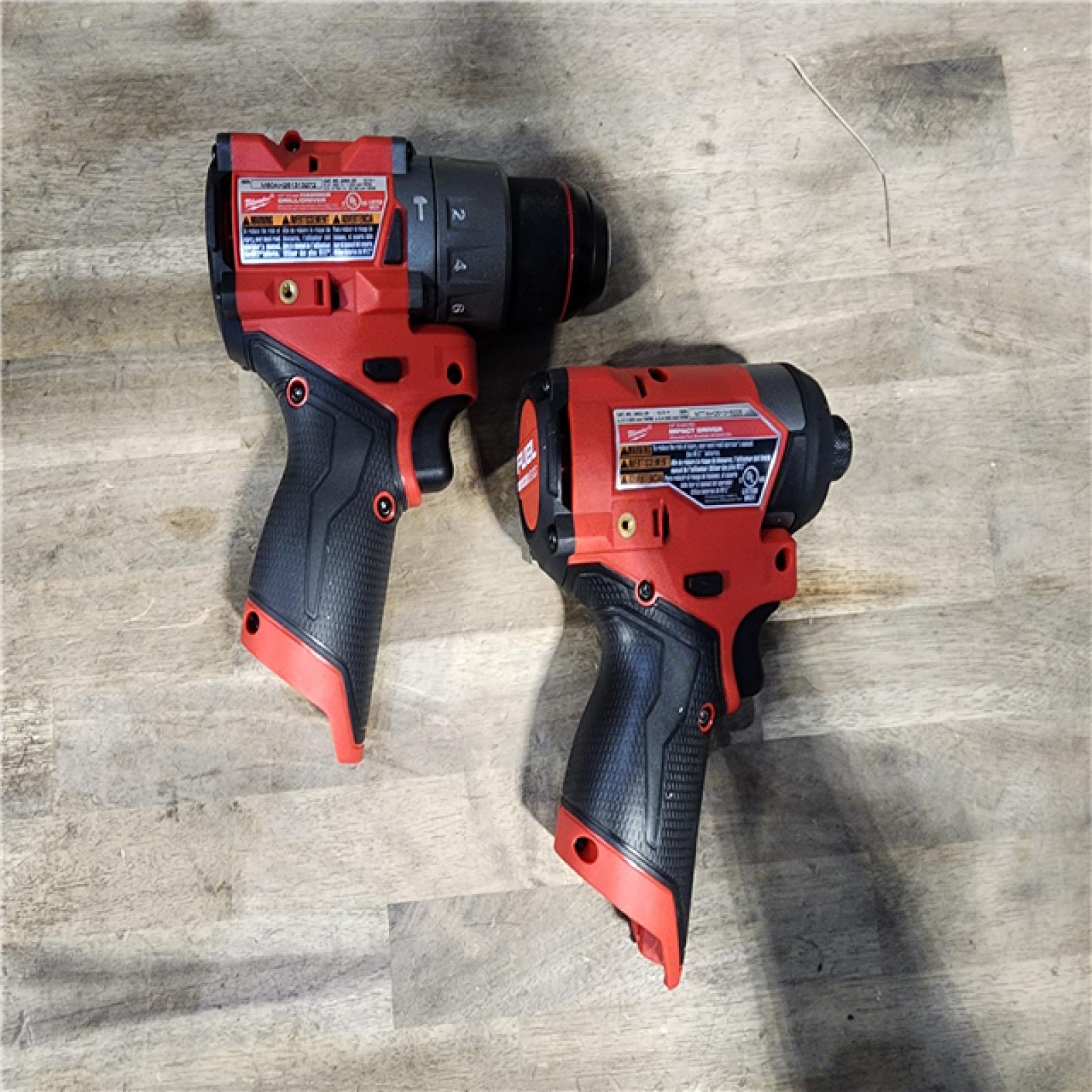 HOUSTON LOCATION - AS-IS (APPEARS LIKE NEW) Milwaukee 3497-22 12V Brushless Hammer Drill and Impact Driver Combo Kit