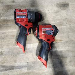 HOUSTON LOCATION - AS-IS (APPEARS LIKE NEW) Milwaukee 3497-22 12V Brushless Hammer Drill and Impact Driver Combo Kit