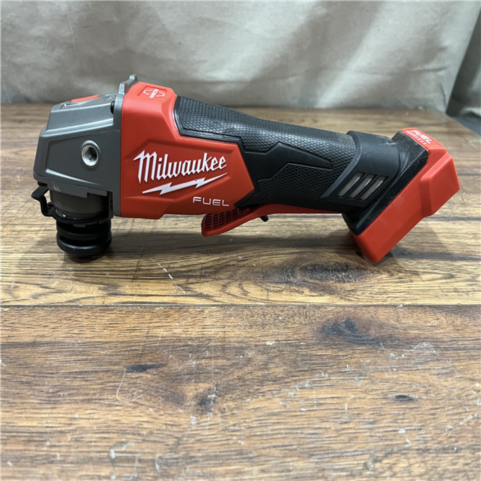 AS-IS MILWAUKEE M18 18-Volt Lithium-Ion Brushless Cordless FUEL Combo Kit (5-Tool) with 2-Batteries, 1-Charger, and Tool Bag