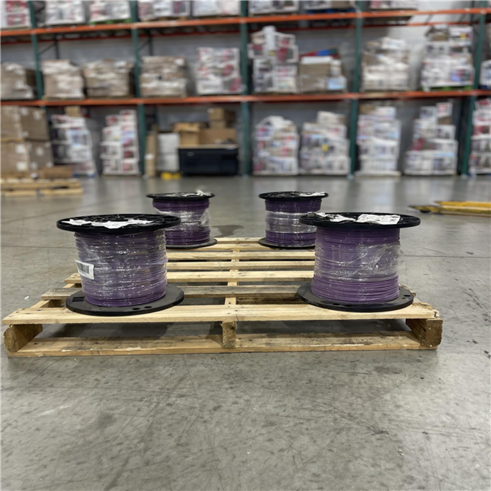 DALLAS LOCATION - Southwire PURPLE MIXED WIRE PALLET-(4 UNITS)