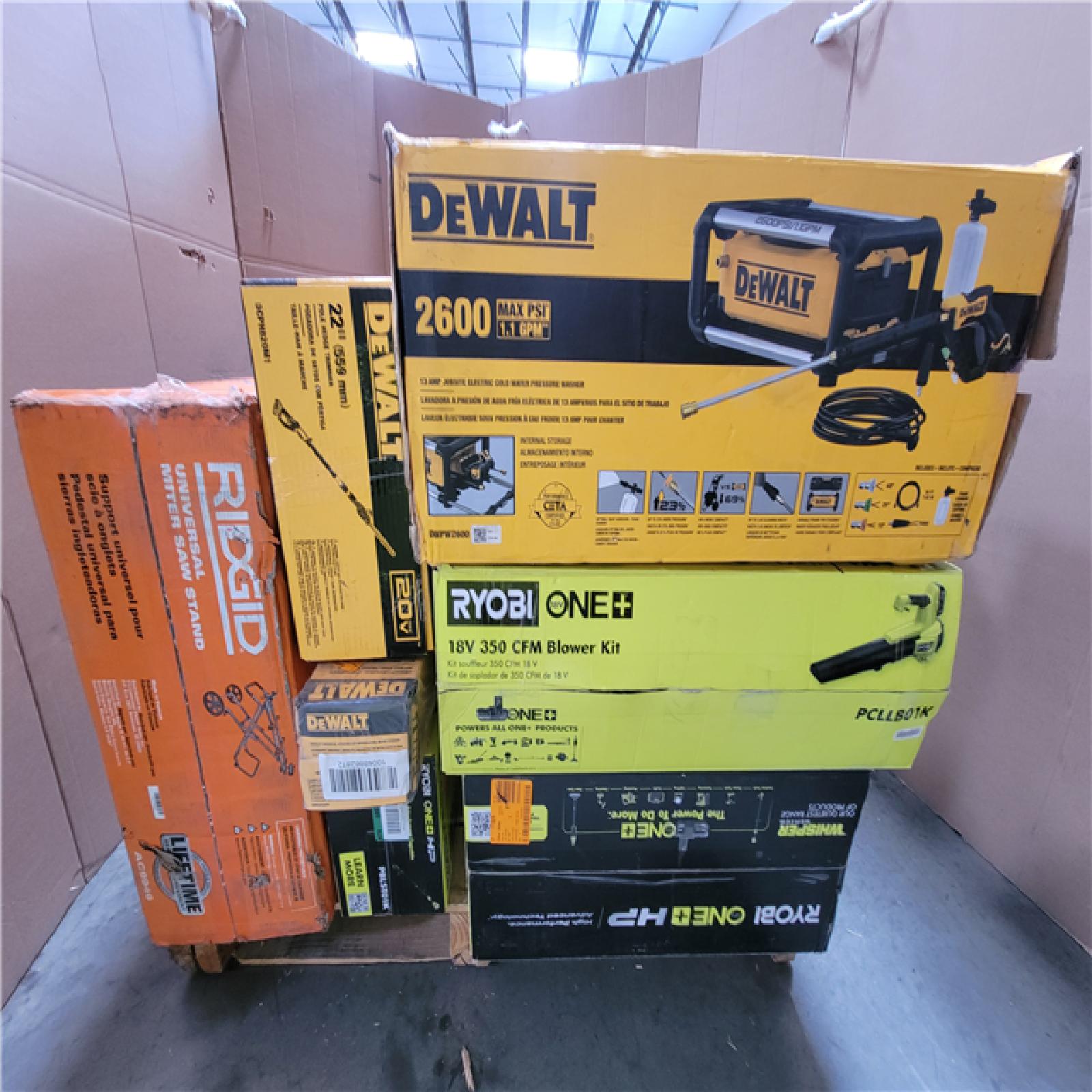 CALIFORNIA AS-IS TOOL PALLET