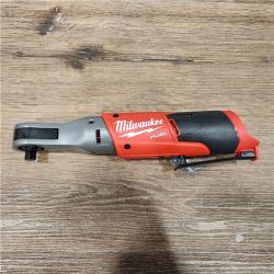AS-IS Milwaukee M12 FUEL 12V Lithium-Ion Brushless Cordless 3/8 in. Ratchet (Tool-Only)