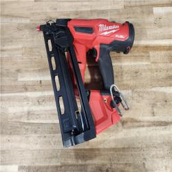 HOUSTON LOCATION - AS - IS Milwaukee FUEL 18-Volt Lithium-Ion Brushless Cordless Gen II 16-Gauge Angled Finish Nailer (Tool-Only)