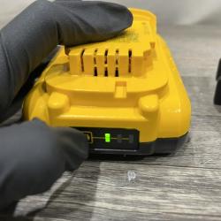 AS-IS DEWALT 20-Volt MAX Lithium-Ion 4.0Ah Battery with 12-Volt to 20-Volt MAX Charger