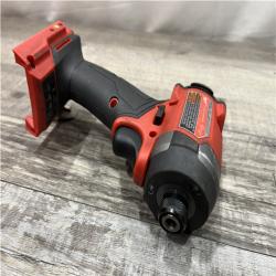 AS-IS Milwaukee FUEL 18V Lithium-Ion Brushless Cordless 1/4 in. Hex Impact Driver (Tool-Only)