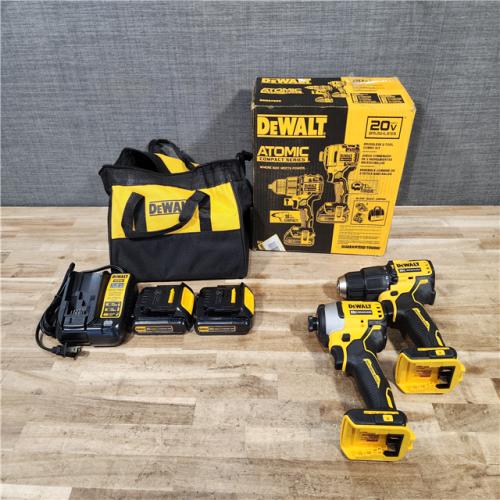 HOUSTON LOCATION - AS-IS DeWalt Hammer Drill Driver / Impact Driver Combo Kit