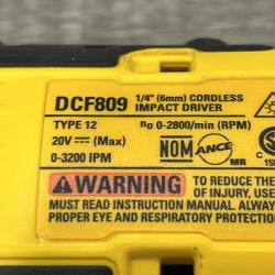 AS-IS DEWALT Atomic 20V Max Lithium-Ion Brushless Cordless Compact 1/4 in. Impact Driver Kit