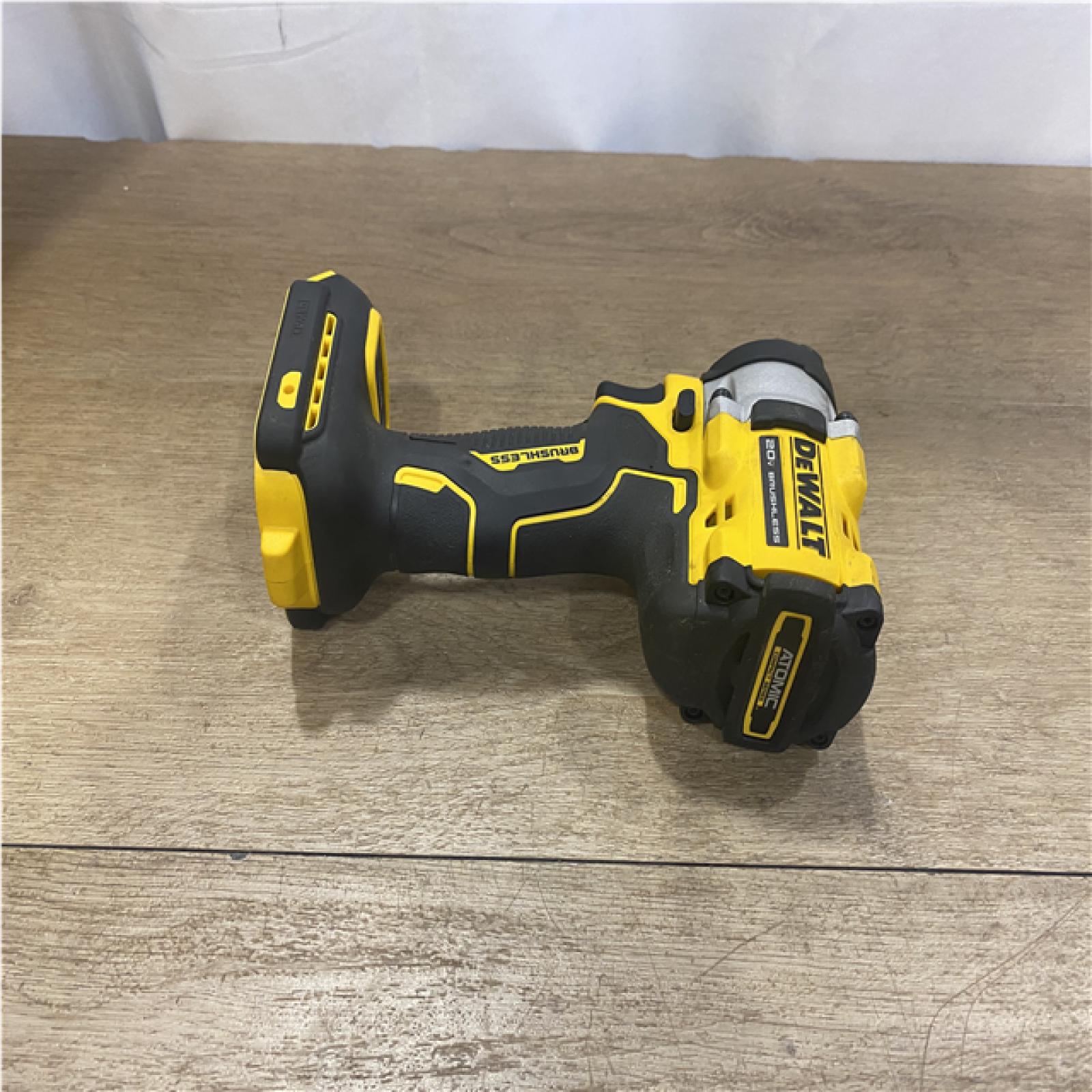 AS-IS DEWALT ATOMIC 20V MAX Cordless Brushless 3/8 in.Variable Speed Impact Wrench (Tool Only)
