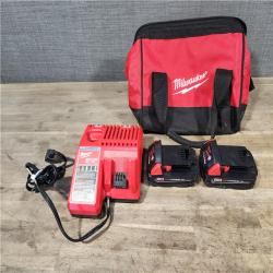 HOUSTON LOCATION - AS-IS Milwaukee M18 Brushed Cordless (2-Tool) Drill/Driver and Impact Driver Kit