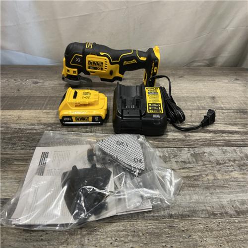 AS-IS DEWALT 20V MAX XR Cordless Brushless 3-Speed Oscillating Multi Tool Kit