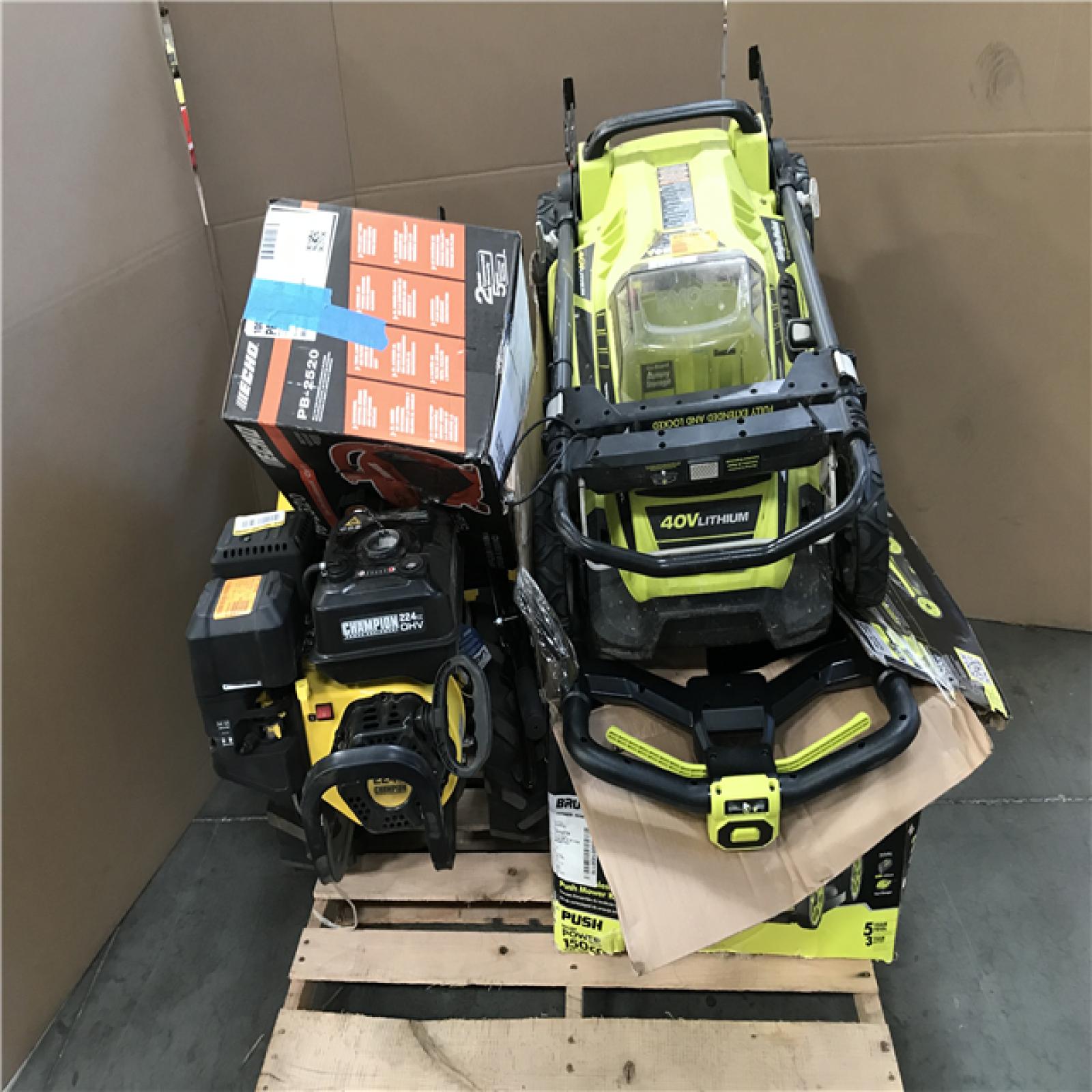 CALIFORNIA AS-IS OUTDOOR POWER EQUIPMENT