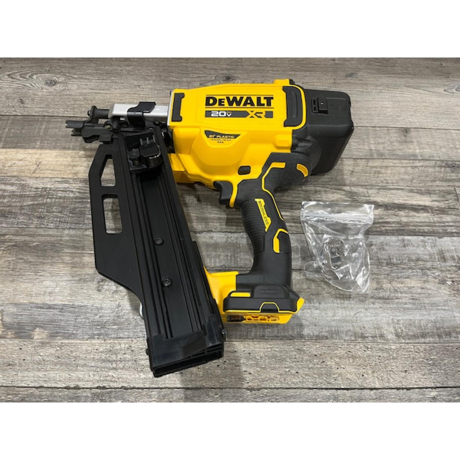 AS-IS DEWALT 20-Volt 21° Cordless Framing Nailer (Tool-Only)