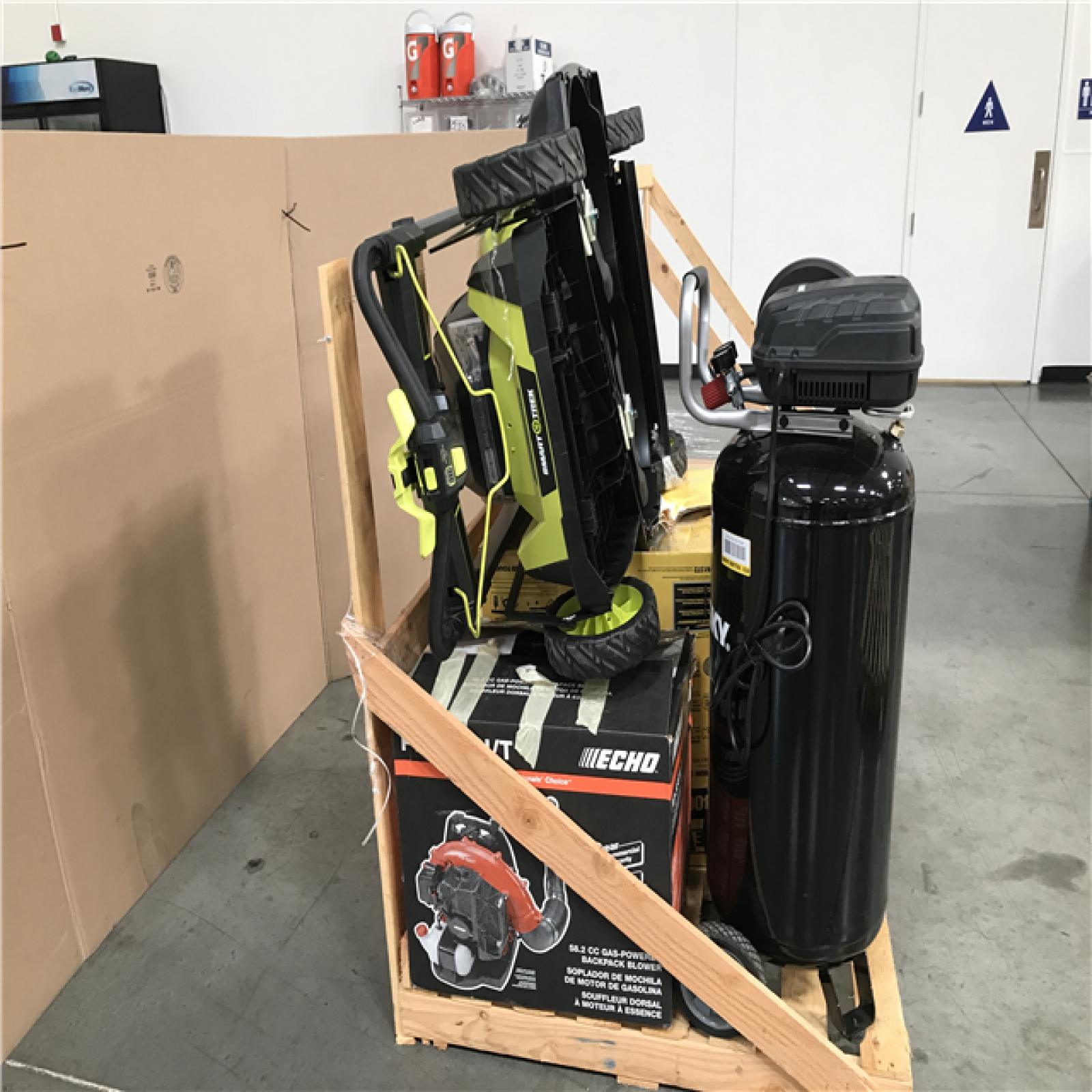 CALIFORNIA AS-IS OUTDOOR POWER EQUIPMENT