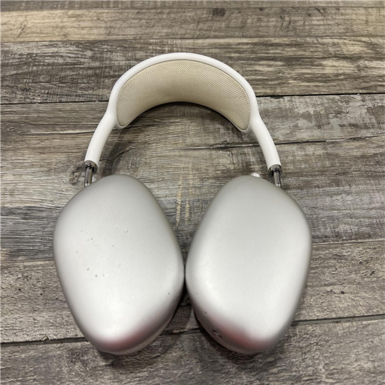 AS-IS Apple AirPods Max Silver with White Headband