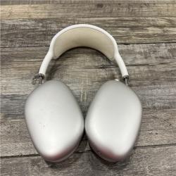 AS-IS Apple AirPods Max Silver with White Headband