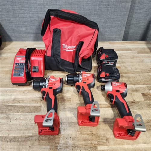Houston Location  AS-IS Milwaukee Drills QTY/2 and Impact and Batteries QTY/2 and Charger