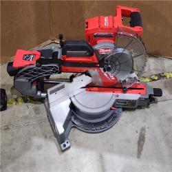 HOUSTON LOCATION - AS-IS M18 FUEL 18V 10 in. Lithium-Ion Brushless Cordless Dual Bevel Sliding Compound Miter Saw Kit with One 8.0 Ah Battery