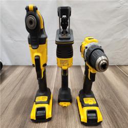 AS-IS- DeWalt 20V MAX ATOMIC Cordless Brushless 3-Tool Combo Kit