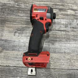 AS-IS Milwaukee FUEL 18V Lithium-Ion Brushless Cordless 1/4 in. Hex Impact Driver (Tool-Only)