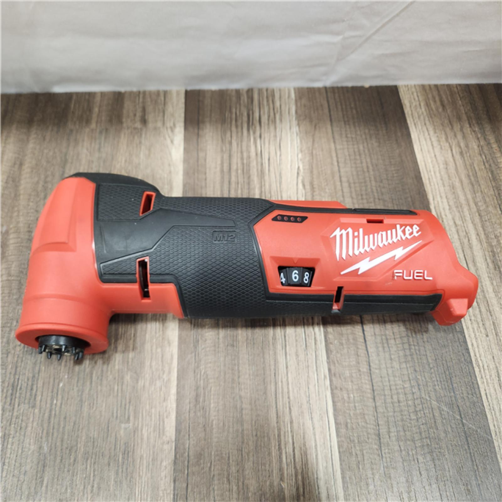 AS-IS- Milwaukee M12 FUEL 12-Volt Lithium-Ion Cordless Oscillating Multi-Tool (Tool-Only)